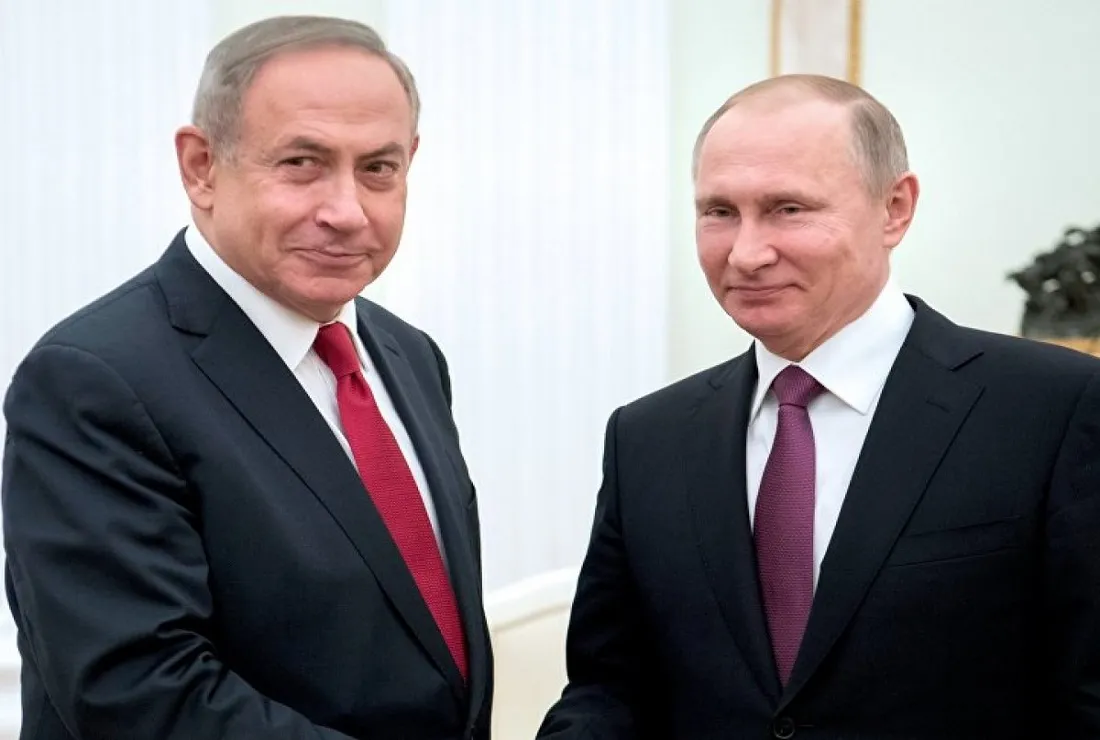 بوتين ونتنياهو في لقاء سابق