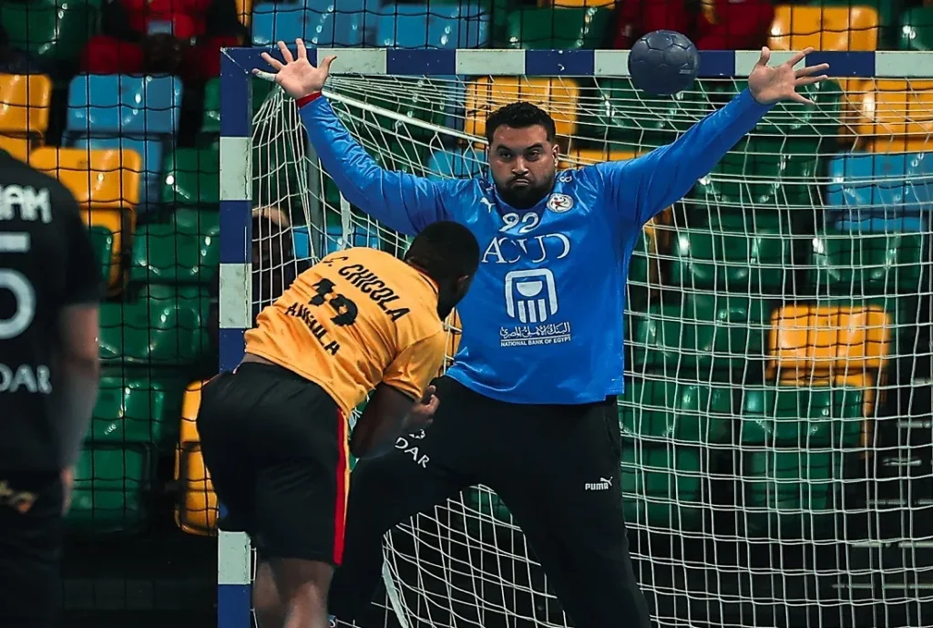 منتخب مصر لكرة اليد مع أنجولا