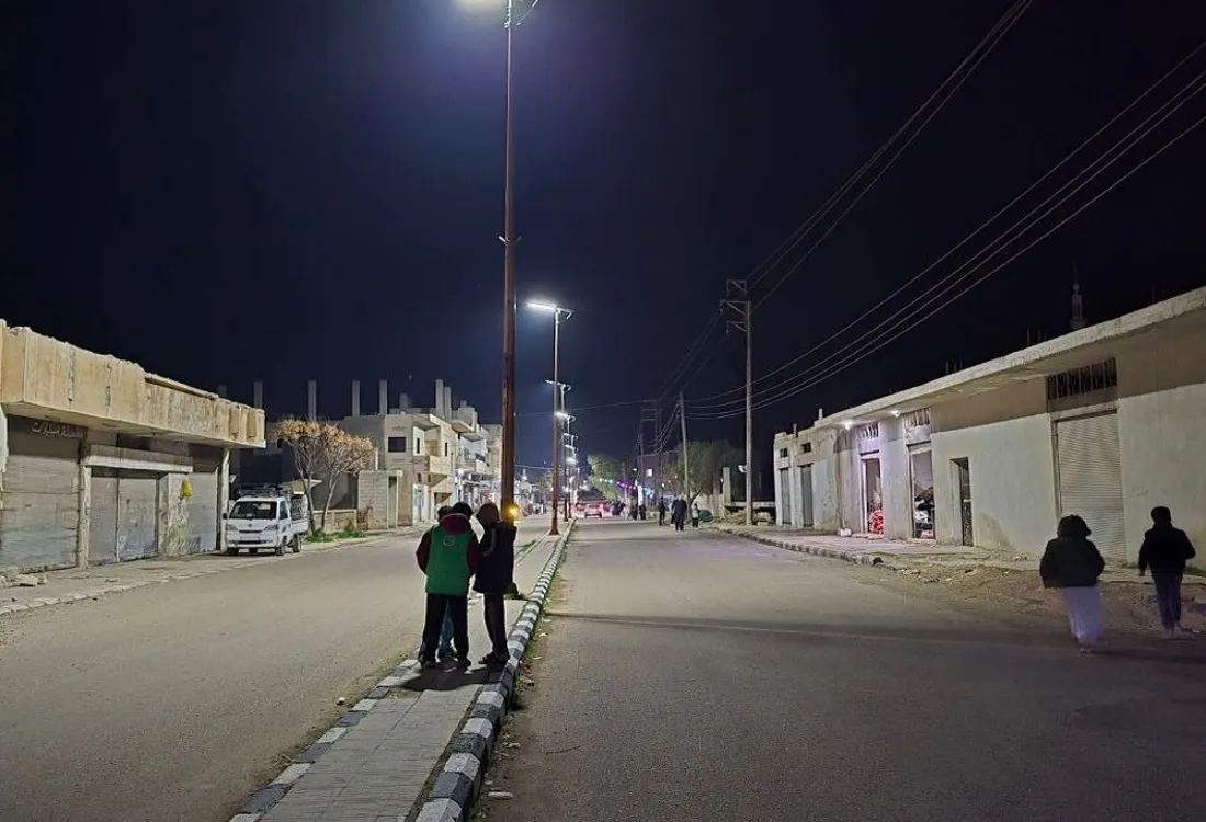 حظر تجوّل في بصرى الشام بسوريا