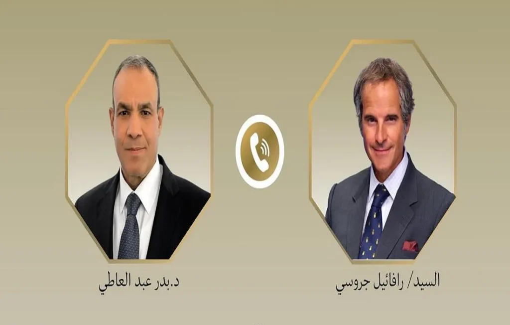 المدير العام للوكالة الدولية للطاقة الذرية ووزير الخارجية المصري