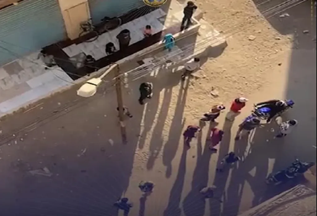 أحداث المشاجرة بين الجيران أصحاب الواقعة