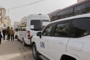 معبر رفح من ناحية قطاع غزة
