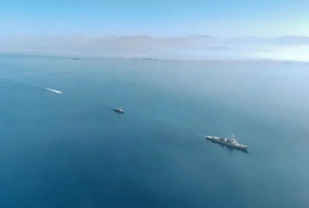 مناورات أمريكية إسرائيلية بالبحر الأحمر