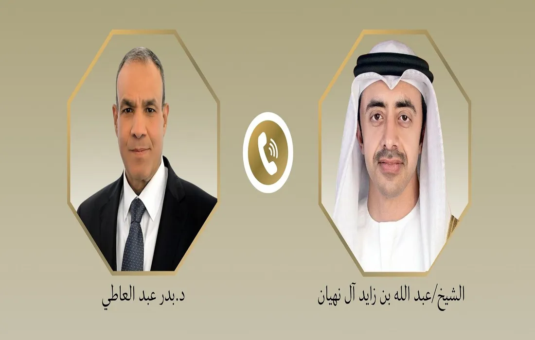 وزير الخارجية المصري ونظيره الإماراتي