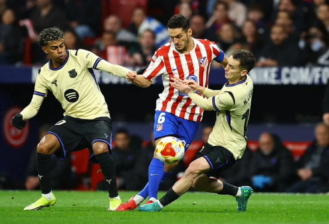 أتلتيكو مدريد وبرشلونة