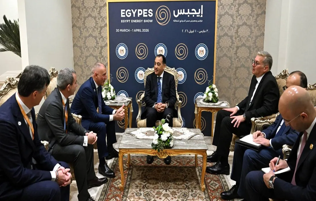 مدبولي يلتقي مسؤولي "إيني" والوفد المرافق