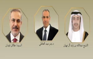 وزير الخارجية المصري واتصالات مع وزيري الخارجية التركي والاماراتي