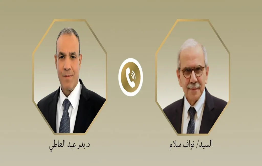 رئيس الوزراء اللبناني ووزير الخارجية المصري