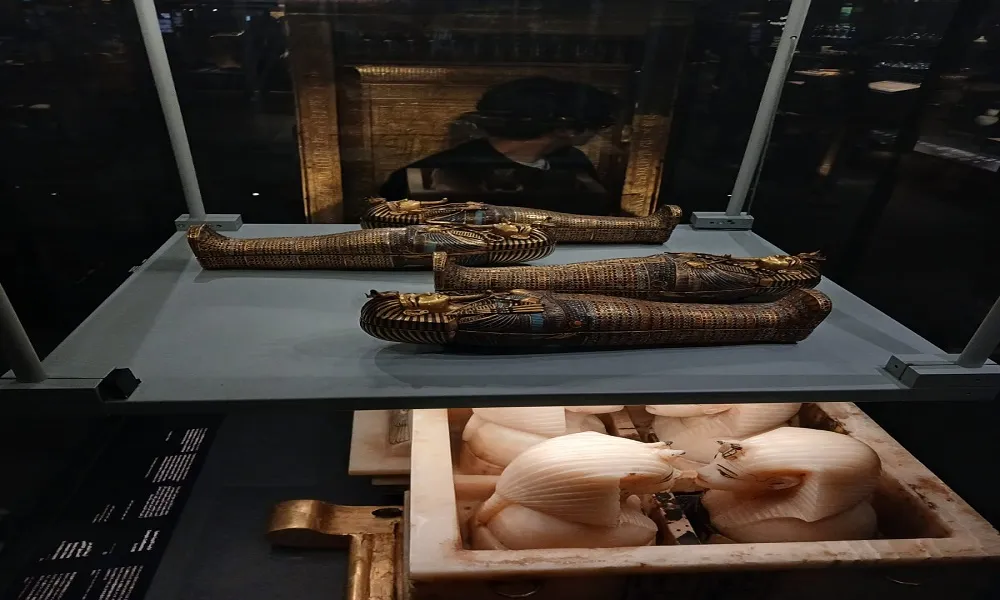 جانب آخر من آثار أجدادنا العظام بالمتحف المصري الكبير