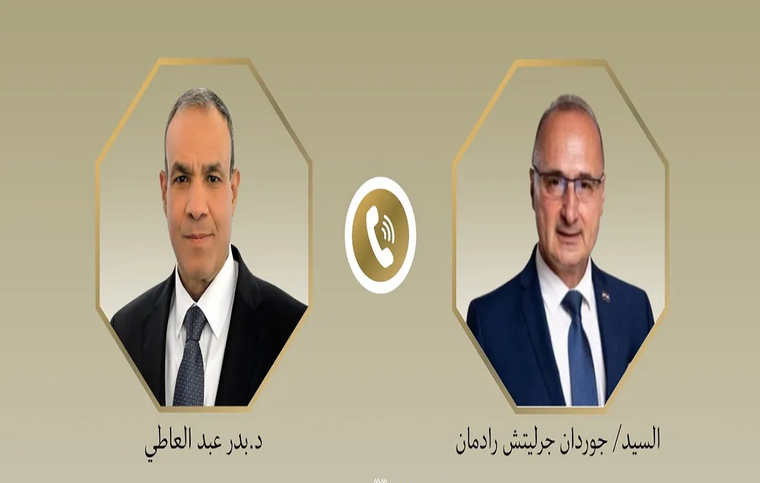 وزير الخارجية المصري ونظيره الكرواتي