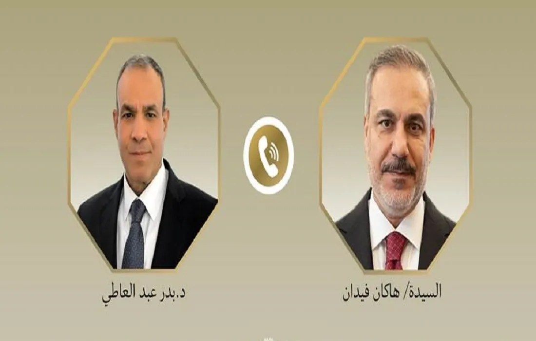 وزير الخارجية المصري ونظيره التركي