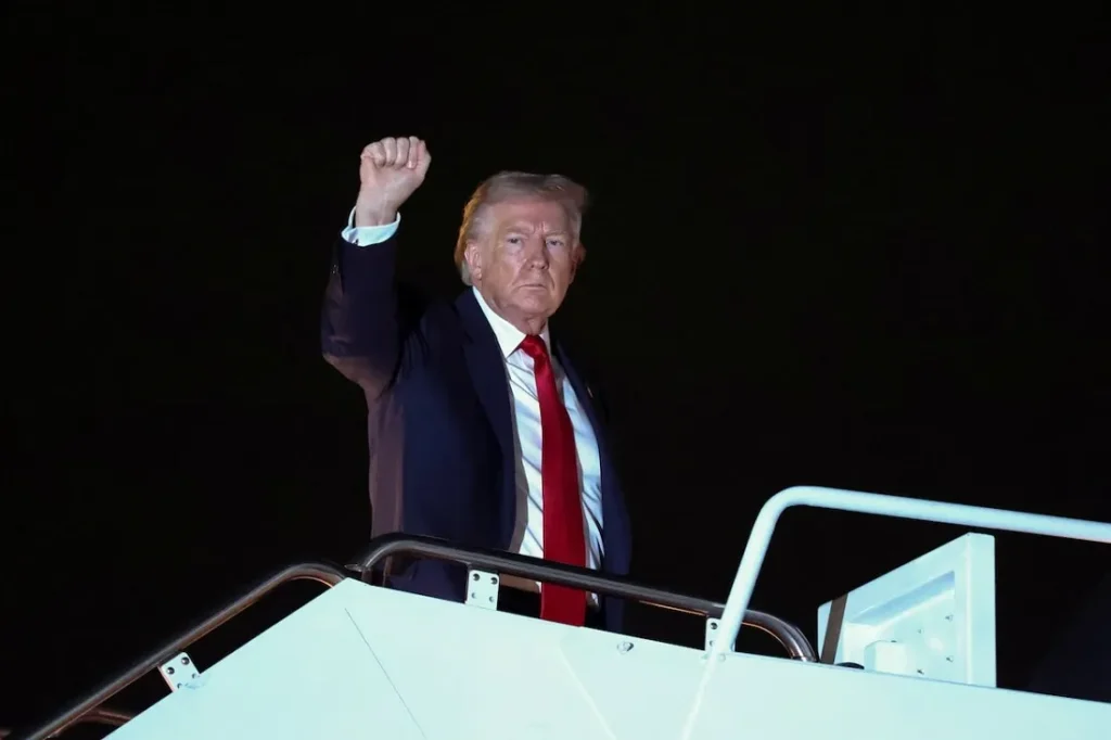 الرئيس الأمريكي دونالد ترامب