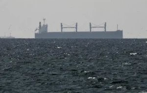 ناقلة نفط تبحر في الخليج العربي قرب مضيق هرمز يوم 11 مارس آذار 2026 – ( الصورة من رويترز)