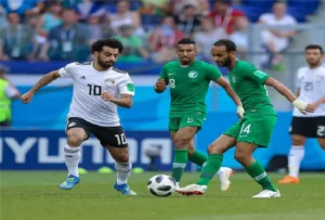 من مباريات اليوم مواجهة منتخبي مصر والسعودية