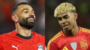 نجمي منتخب إسبانيا ومصر