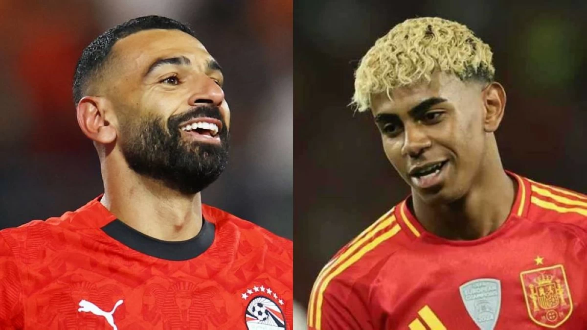 نجمي منتخب إسبانيا ومصر