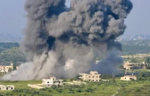 هجوم صاروخي من مسيرة من حزب الله على إسرائيل - أرشيفية