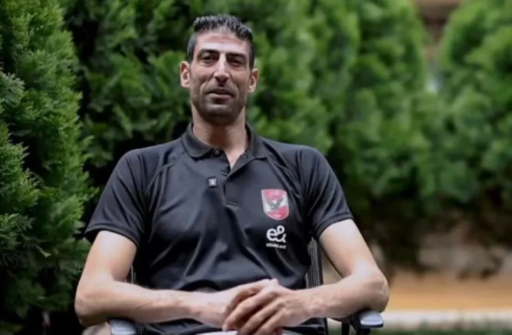 نجم الفريق الأول للكرة الطائرة رجال بـالأهلي عبد الحليم عبو