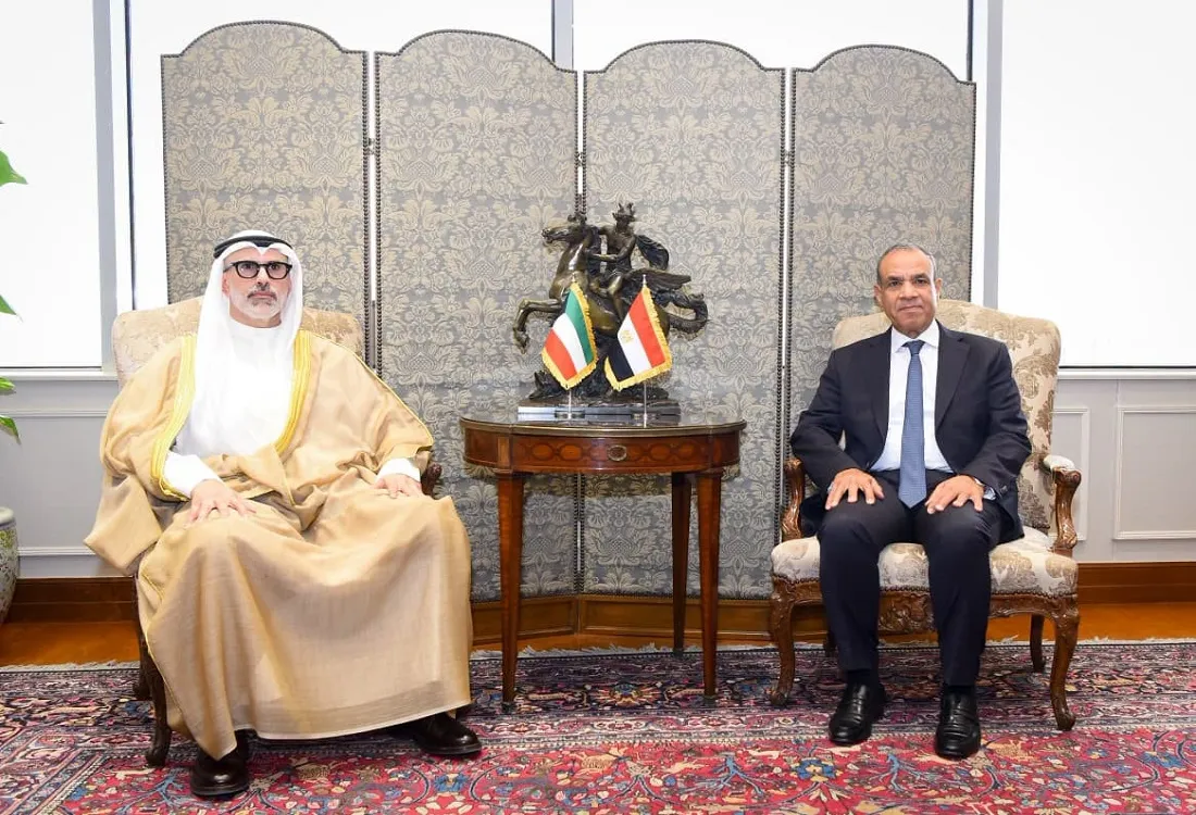 اجتماع وزير الخارجية المصري ونظيره الكويتي