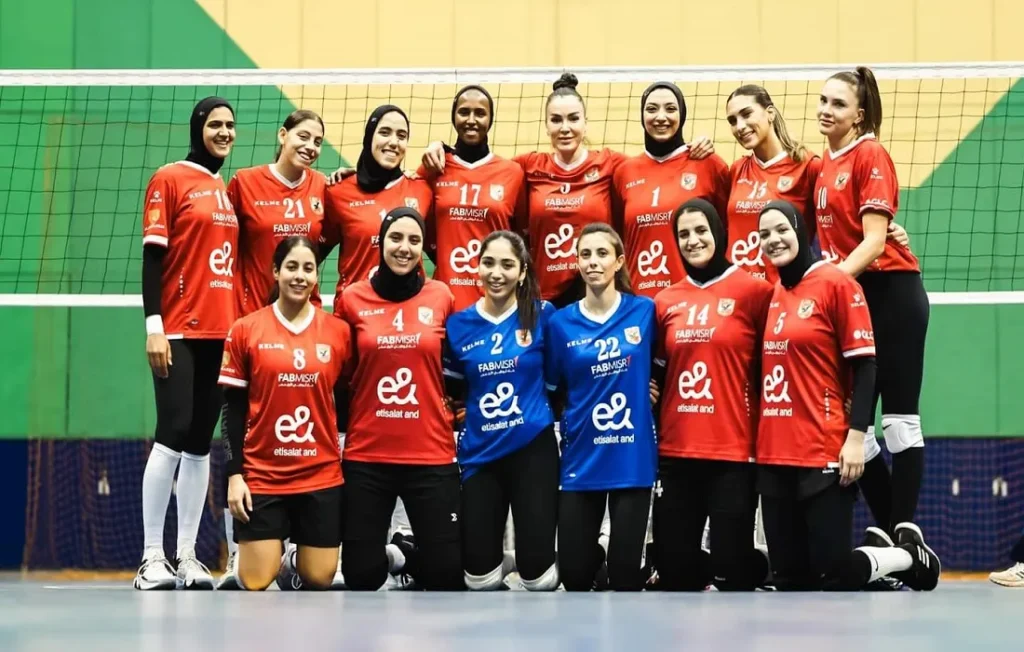 سيدات طائرة الأهلي