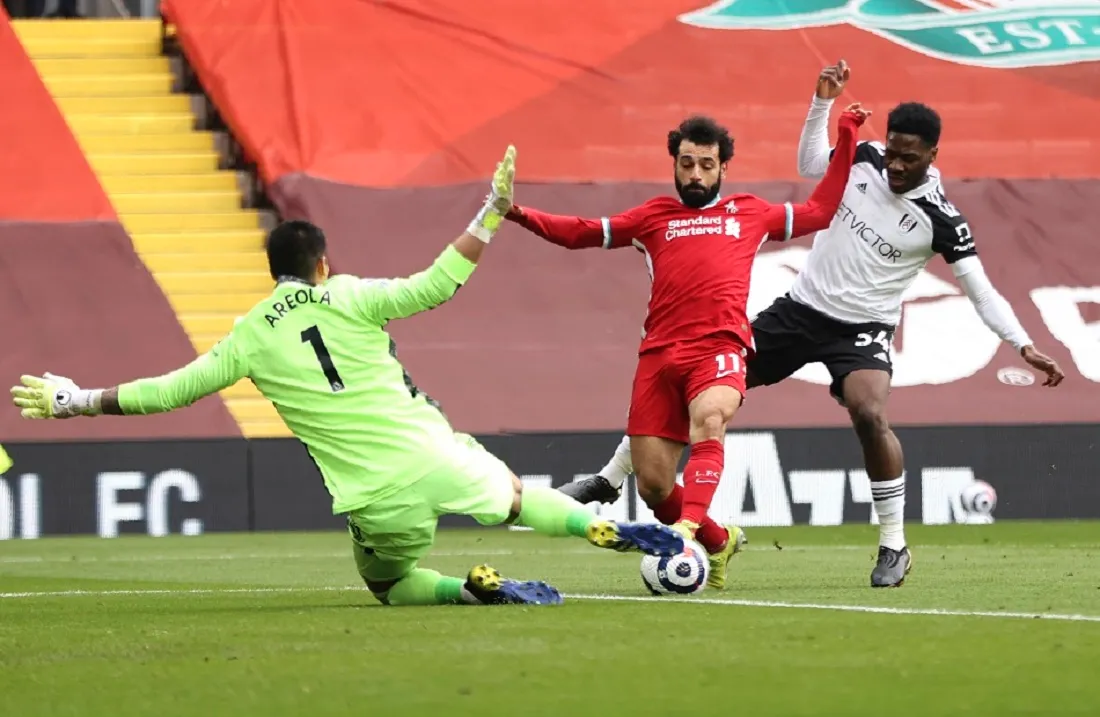 من مباريات اليوم ليفربول وفولهام