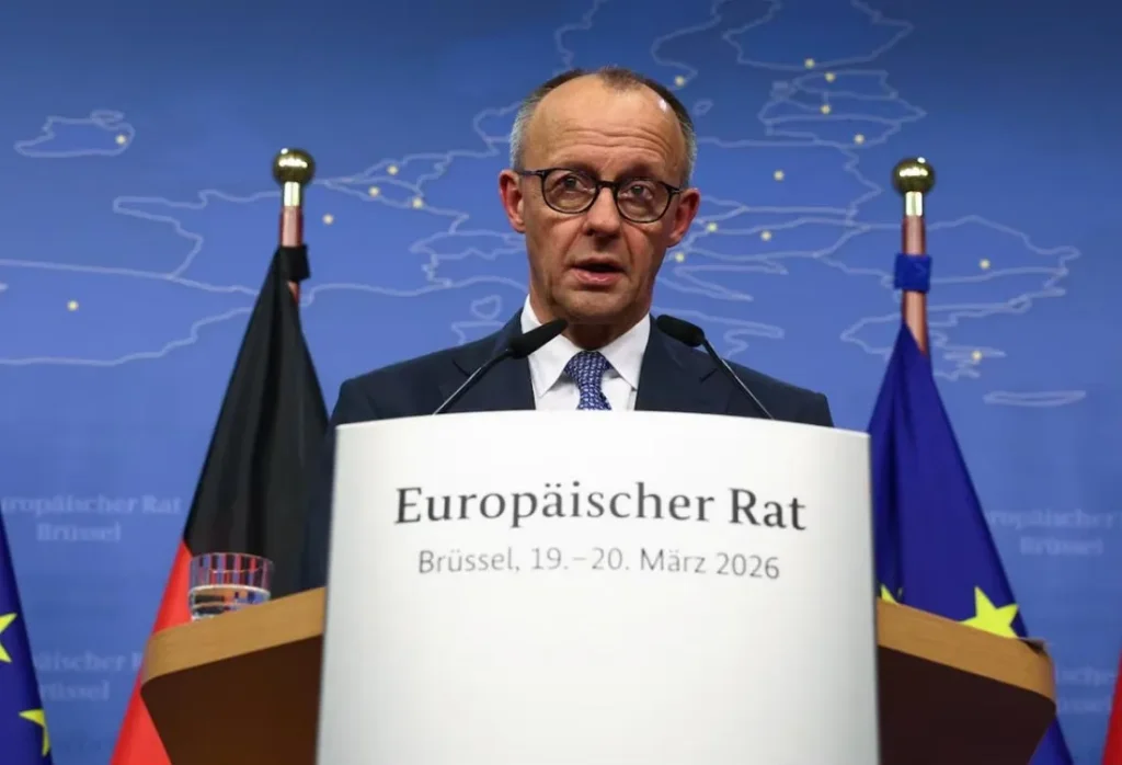 المستشار الألماني فريدريش ميرتس ( رويترز )