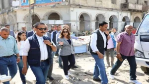 سوق العتبة وزيرة التنمية المحلية الدكتورة منال عوض الموسكي