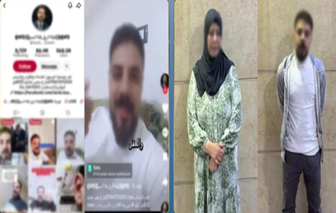 الصورة على اليمين لدجال الغربية وزوجته – والصورة على اليسار من مواقع الحساب الشخصي له على الفيس بوك