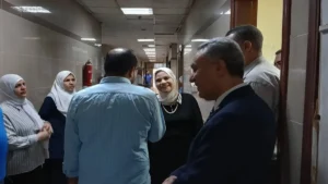 جولة تفقدية لمدير فرع القليوبية للتأمين الصحي استعدادًا لعطلة عيد الأضحى المبارك