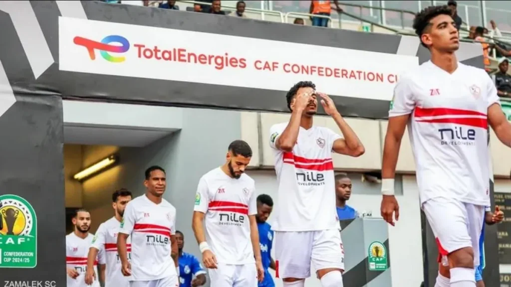 الزمالك اتحاد العاصمة ذهاب نهائي الكونفدرالية نهائي الكونفدرالية