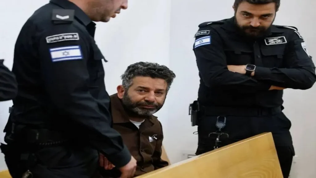أسطول الصمود العالمي ناشط سياسي محكمة في جنوب إسرائيل