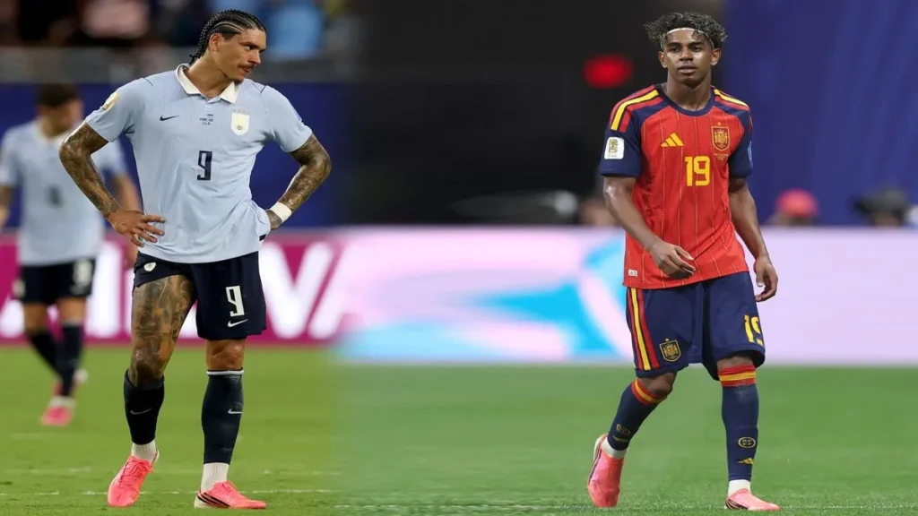 من مباريات اليوم في كأس العالم أوروجواي وإسبانيا