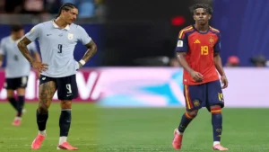 من مباريات اليوم في كأس العالم أوروجواي وإسبانيا
