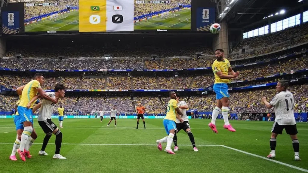 البرازيل واليابان في كأس العالم