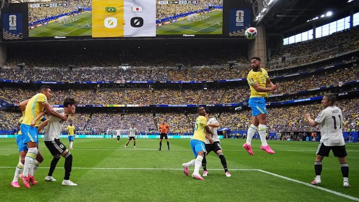 البرازيل واليابان في كأس العالم