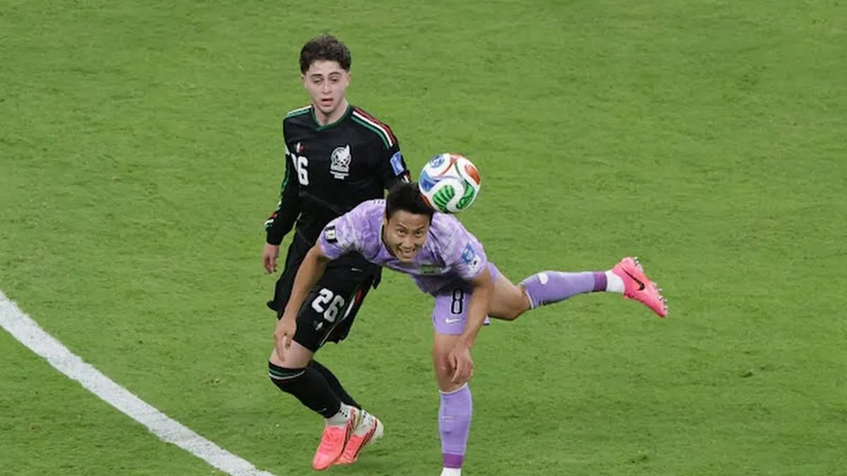 المكسيك وكوريا الجنوبية في كأس العالم