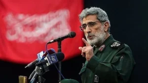 قائد فيلق القدس التابع للحرس الثوري الإيراني العميد إسماعيل قاآني - أرشيفية