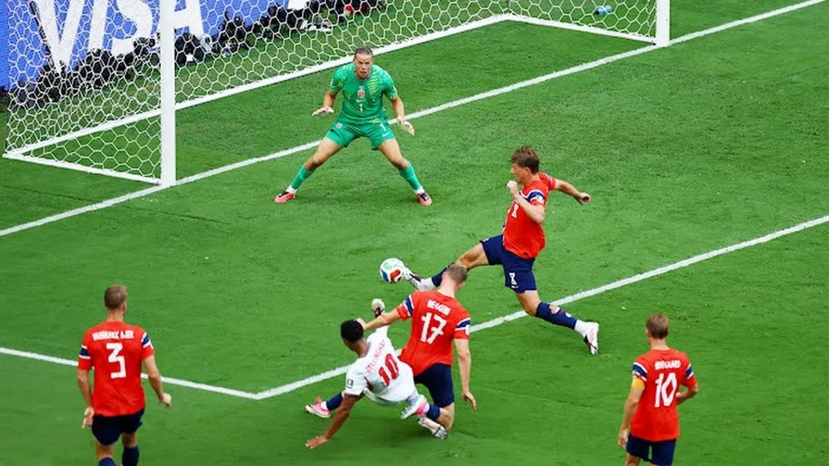 إنجلترا والنرويج في كأس العالم