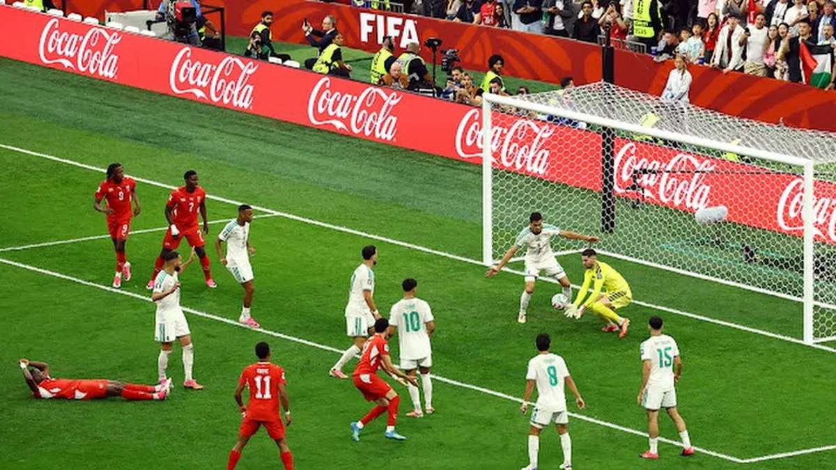 الجزائر وسويسرا في كأس العالم