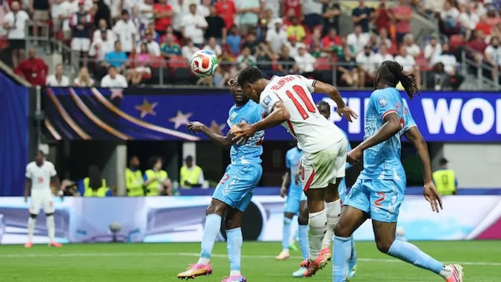 الكونغو وإنجلترا في كأس العالم