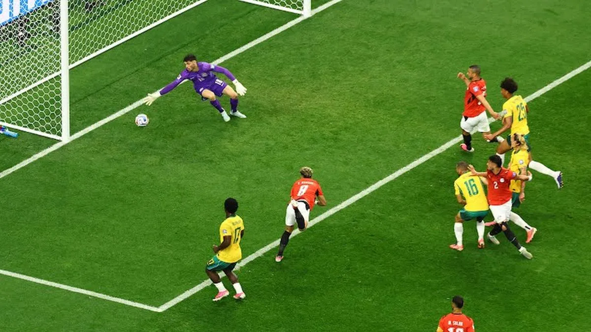 مصر وأستراليا في كأس العالم