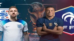 من مباريات اليوم في كأس العالم فرنسا وإنجلترا