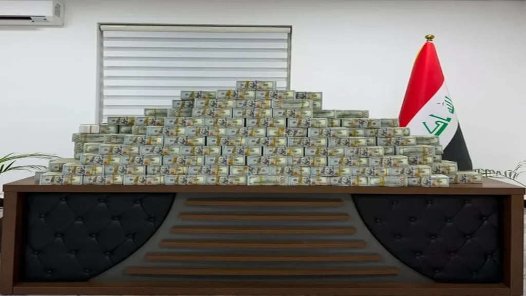 ضبط 20 مليون دولار واسترداد 60 كيلوغراماً من الذهب في العراق