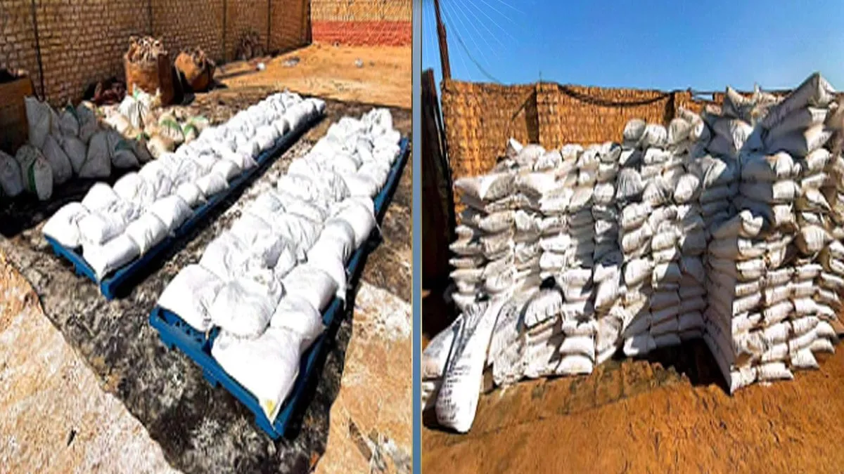 الأجهزة الأمنية تضبط مصنعًا بدون ترخيص لإنتاج الأسمدة الزراعية المغشوشة