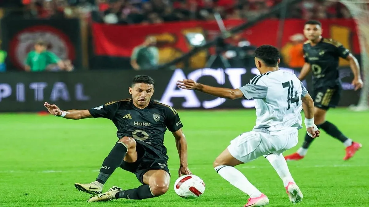 الأهلي وزد في الدوري المصري