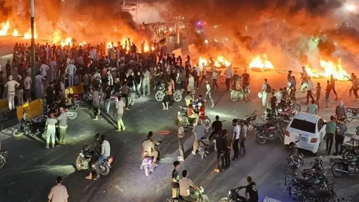 احتجاجات في سوريا اعتراضًا على رفع أسعار المحروقات
