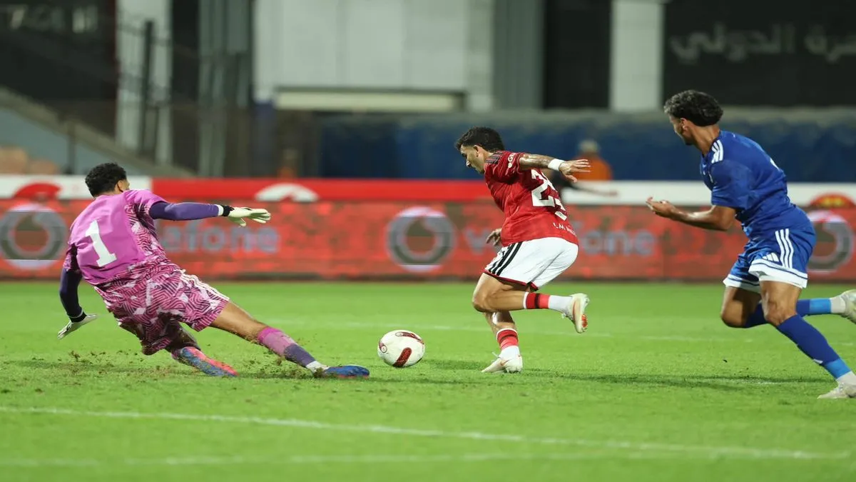 الأهلي وسماد أبو قير في الدوري العام المصري