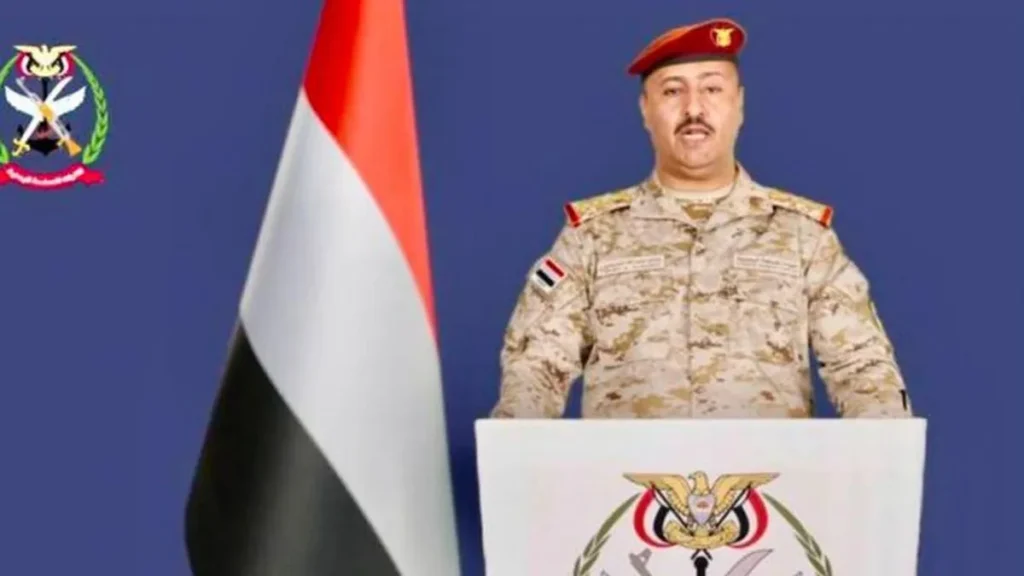 المتحدث باسم الجيش اليمني العقيد ماجد النزيلي - أرشيفية