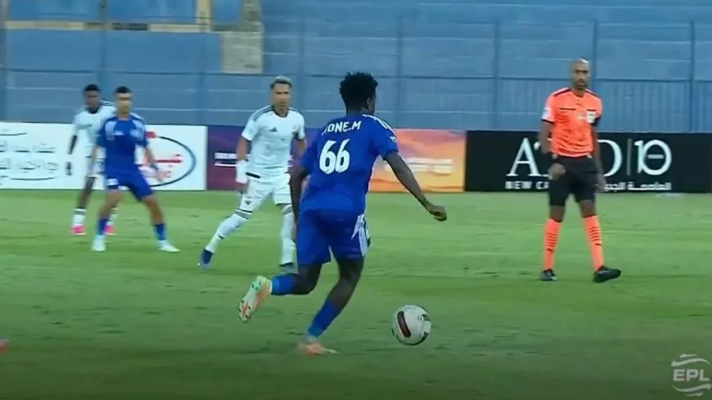 سموحة والجونة في الدوري المصري