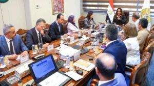وزيرة التنمية المحلية والبيئة تستعرض الموقف التنفيذي لمشروع الدعم الفني ومشروعات التنمية الاقتصادية